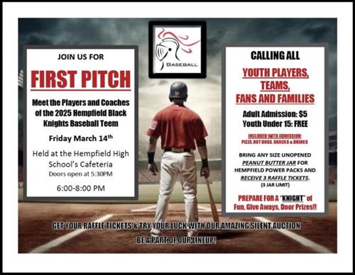 First Pitch Baseball Event